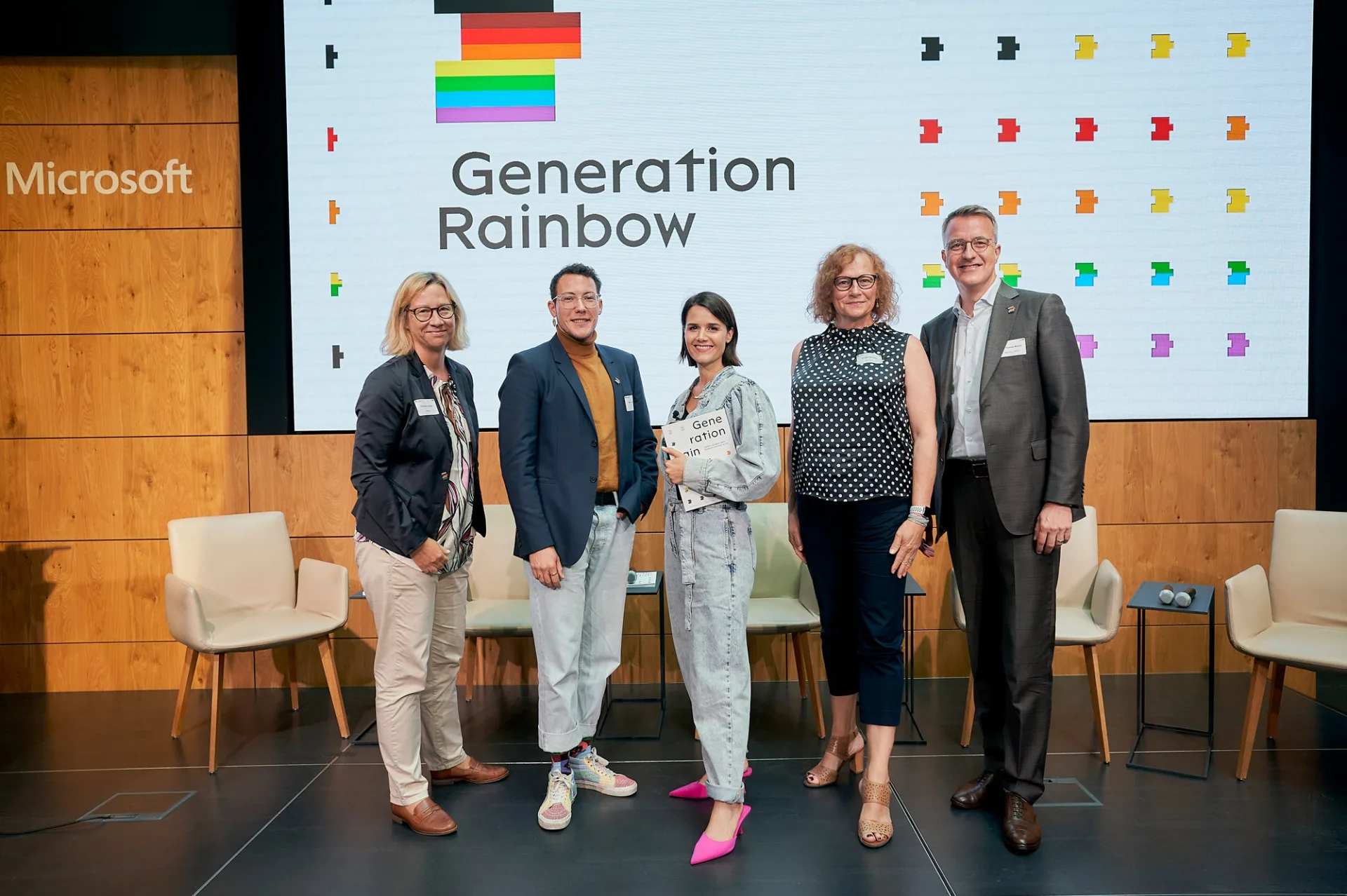 Book Release Generation Rainbow bei Microsoft Berlin