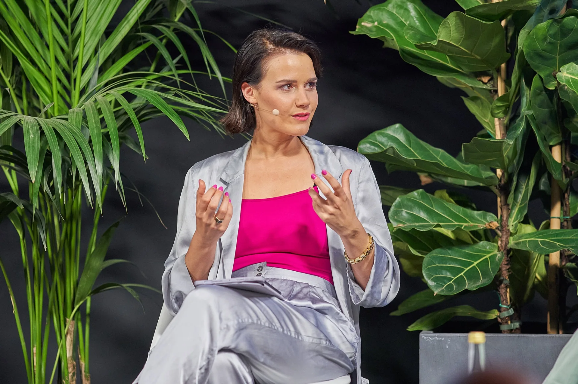Yara Hoffmann bei der Green Actors Lounge in Berlin